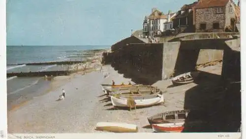 UK - ENGLAND - NORFOLK - SHERINGHAM, The Beach, 1954