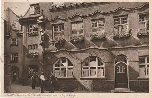 8900 AUGSBURG, Kath. Zentral Gesellenverein / Kolpinghaus, 1930