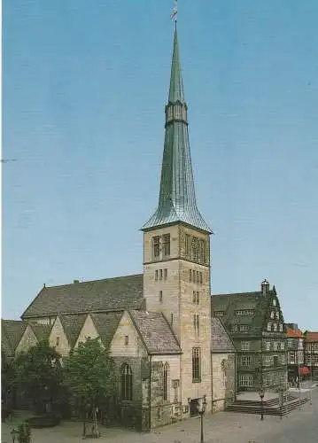 [Ansichtskarte] 3250 HAMELN, Evangelische Marktkirche St. Nicolai. 