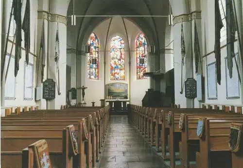 [Ansichtskarte] 2940 WILHELMSHAVEN, Christus- und Garnisonskirche, Innenansicht. 
