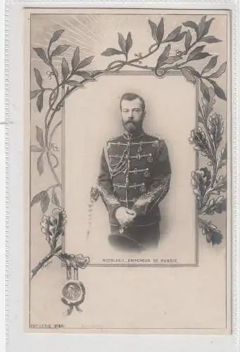 MONARCHIE - RUSSLAND, Zar Nicolas / Nikolaus II., ca. 1900