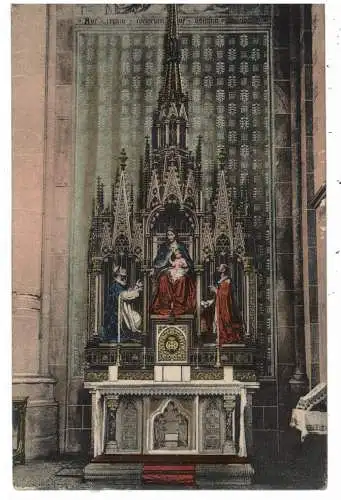4724 WADERSLOH, Katholische Pfarrkirche, Marien - Altar, 1928, Verlag Kalthoff