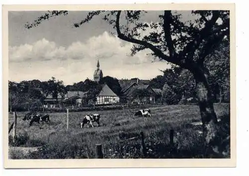 4543 LADBERGEN, Dorfansicht, Verlag Kreis Tecklenburg, 30er Jahre