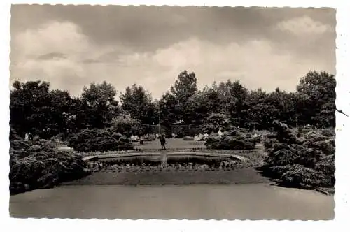 [Ansichtskarte] 4050 MÖNCHENGLADBACH, Bunter Garten, 1955. 