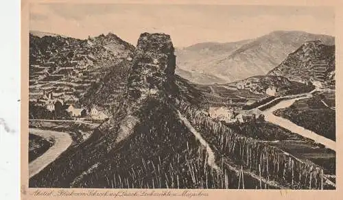 [Ansichtskarte] 5486 ALTENAHR - LAACH / - MAYSCHOSS, Lochmühle, Blick vom Schrock, Verlag Wipperling. 