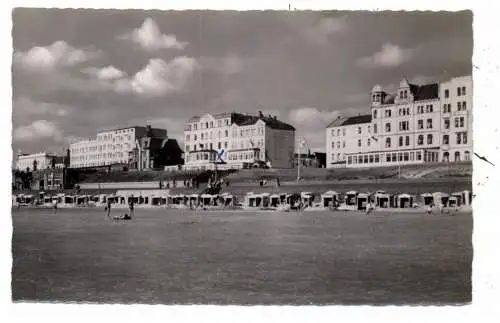 [Ansichtskarte] 2972 BORKUM, Strandhotels. 