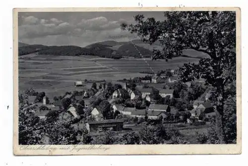 [Ansichtskarte] 5789 MEDEBACH - OBERSCHLEDORN, Dorfansicht mit Jugendherberge, 1936. 
