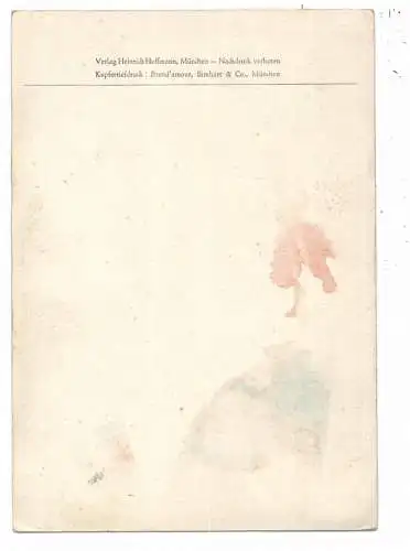[Ansichtskarte] MEDIZIN - EMIL VON BEHRING, Bezwinger der Diphterie und des Tetanus, Erinnerungsfeier Marburg 1940, Verlag Heinrich Hoffmann. 