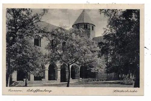 [Ansichtskarte] 6300 GIESSEN, Schiffenberg, Klosterkirche. 