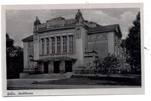 [Ansichtskarte] 6300 GIESSEN, Stadttheater. 