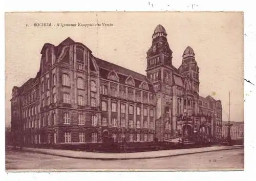 [Ansichtskarte] 4630 BOCHUM, Allgemeiner Knappschafts - Verein, 20er Jahre. 