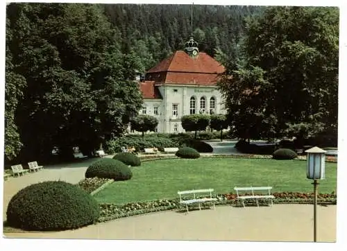 [Ansichtskarte] 0-9933 BAD ELSTER, Badehaus, 1976. 