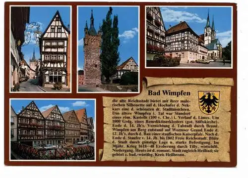 7107 BAD WIMPFEN, Chronik - AK