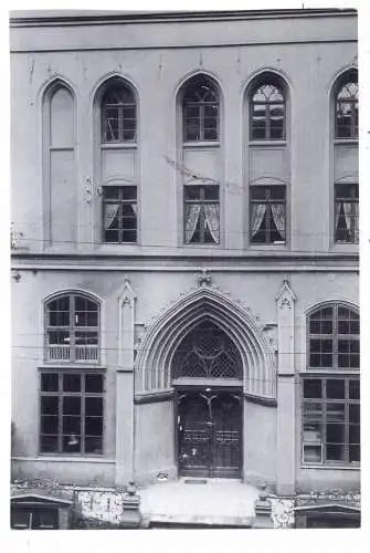 [Ansichtskarte] WESTPREUSSEN - ELBING / ELBLAG, Wilhelmstrasse 56, Nachkriegskarte. 