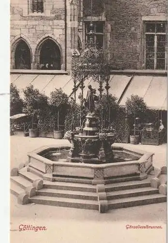 [Ansichtskarte] 3400 GÖTTINGEN, Gänselieselbrunnen, Verlag Lange. 