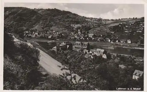 5401 KOBERN - GONDORF - LEHMEN, Blick aus den Hügeln