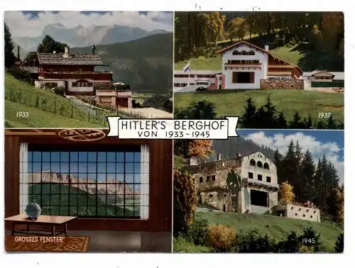 [Ansichtskarte] 8240 BERCHTESGADEN, Hitler's Berghof. 