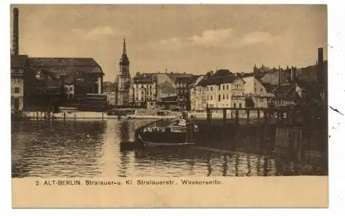 1000 BERLIN, Stralauer- und Kleine Stralauer Strasse