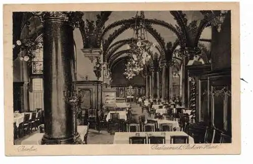 [Ansichtskarte] 1000 BERLIN, Restaurant Pschorr - Haus, Friedrichstrasse, 1925. 
