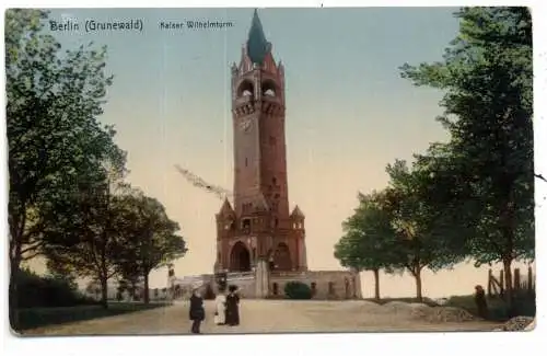 1000 BERLIN - GRUNEWALD, Neuer Wilhemturm, Verlag Knackstedt & Näther