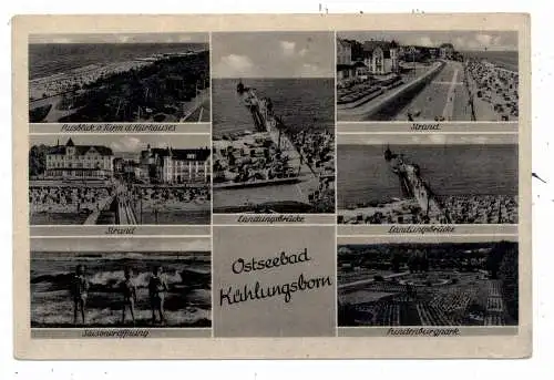 [Ansichtskarte] 0-2565 KÜHLUNGSBORN, 7 Ansichten, 1943 !!!. 