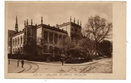 [Ansichtskarte] 5000 KÖLN, Wallraf - Richartz - Museum, 20er Jahre. 