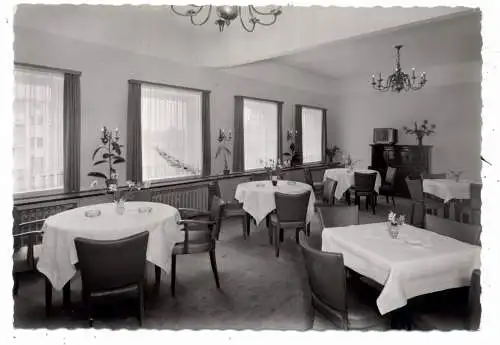 5090 LEVERKUSEN - MATHILDENHOF, Mathilden Stuben, Innenansicht, Archivbeleg 1966