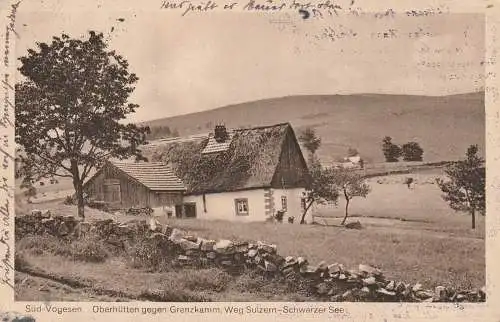 F 68140 SULZERN / SOULTZEREN, Oberhütten am Grenzkamm, 1917