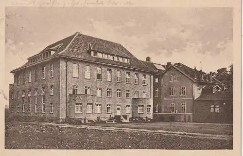 [Ansichtskarte] 4772 BAD SASSENDORF, Kinder - Heilanstalt, Mädchenheim, 1928. 