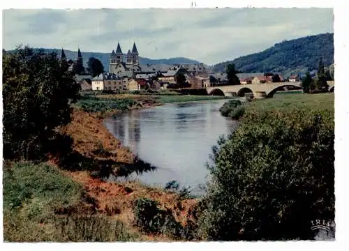 L 6400 ECHTERNACH, Blick von der Sauer, 1964, Schaack