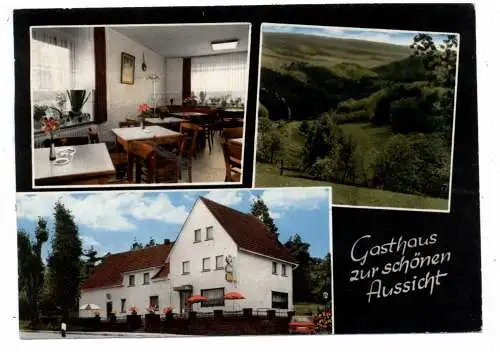 [Ansichtskarte] 5222 MORSBACH - HÜLSTERT - STIPPE, Gasthaus Schönenbach. 