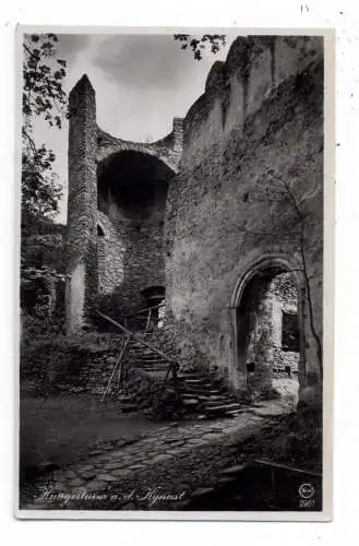 NIEDER - SCHLESIEN - HIRSCHBERG - HERMSDORF / JELENIA GORA, Kynastburg / Chojnik, Hungerturm, 1937