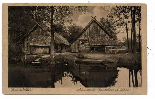 0-7543 LÜBBENAU - LEIPE, Altwendisches Bauernhaus, 1923