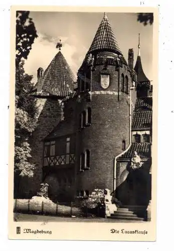 [Ansichtskarte] 0-3000 MAGDEBURG, Lucasklause, Verlag Fangmeier. 