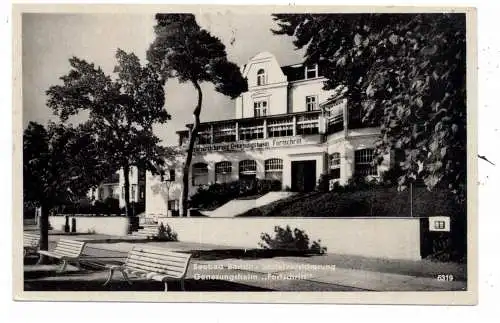 0-2253 HERINGSDORF - BANSIN, Genesungsheim "Fortschritt", 1952