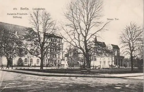 1000 BERLIN - MITTE, Luisenplatz, Kaiserin-Friedrich-Stiftung, Neues Tor, Verlag Prager