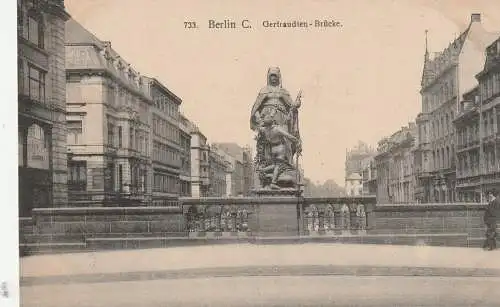 1000 BERLIN, Gertraudenbrücke, Verlag Prager