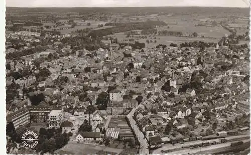 [Ansichtskarte] 4780 LIPPSTADT, Luftaufnahme, 50er Jahre. 