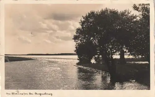 OSTPREUSSEN - ANGERBURG / WEGORZEWO, Mauersee bei Angerburg, 1935, Verlag Hoffmann