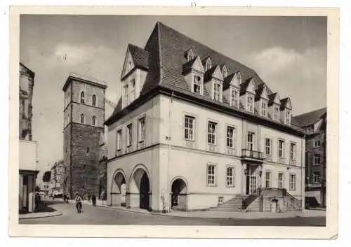 [Ansichtskarte] 4800 BIELEFELD, Die "Brücke" am Alten Markt, 1957. 