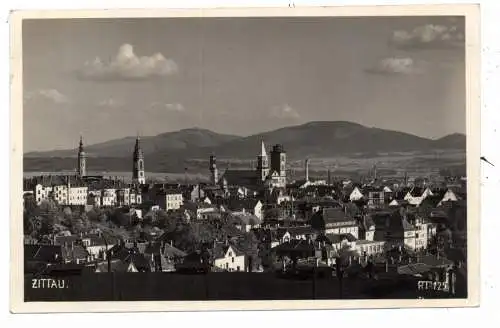 [Ansichtskarte] 0-8800 ZITTAU, Gesamtansicht 1930. 