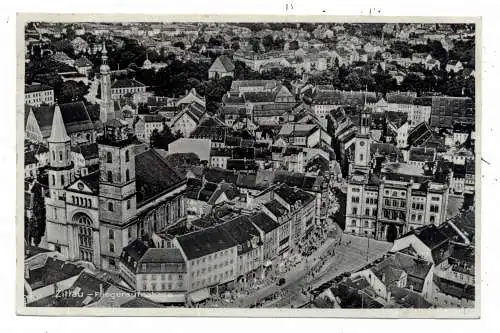 [Ansichtskarte] 0-8800 ZITTAU, Fliegeraufnahme 1932. 