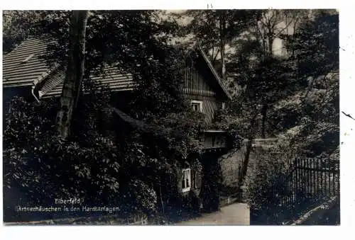 [Ansichtskarte] 5600 WUPPERTAL - ELBERFELD, Gärtnerhäuschen in den Hardtanlagen, 1931, Verlag Trinks. 