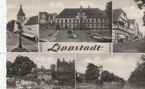 [Ansichtskarte] 4780 LIPPSTADT, 5 Ansichten, 1959, Oldtimer. 