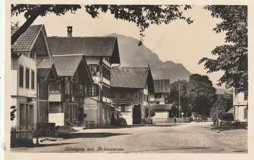CH 3806 BÖNIGEN BE, Strassenpartie, Postbureau, Oldtimer