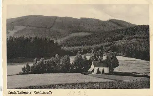 [Ansichtskarte] 5779 ESLOHE, Rochuskapelle, 1957. 