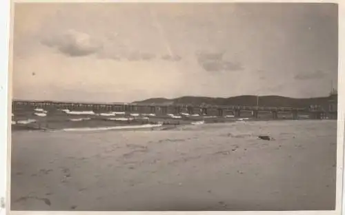 0-2337 BINZ / Rügen, Landungsbrücke, 1927, Photo-AK