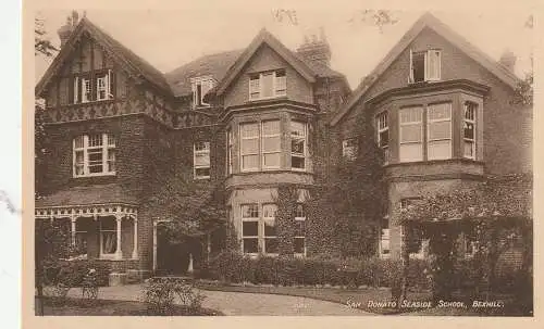[Ansichtskarte] UK - ENGLAND - EAST SUSSEX - BEXHILL-ON-SEA, San Donato Seaside School, Publ. Marshall-Keene & Co. 