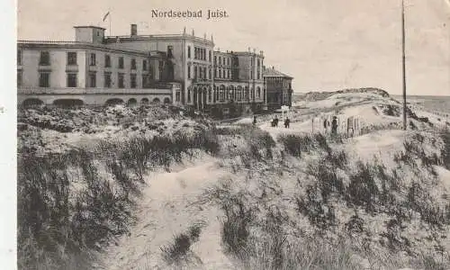 [Ansichtskarte] 2983 JUIST, Kurhaus, 1919. 