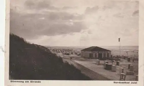 [Ansichtskarte] 2983 JUIST, Strandhalle, 1927, Verlag Arends. 